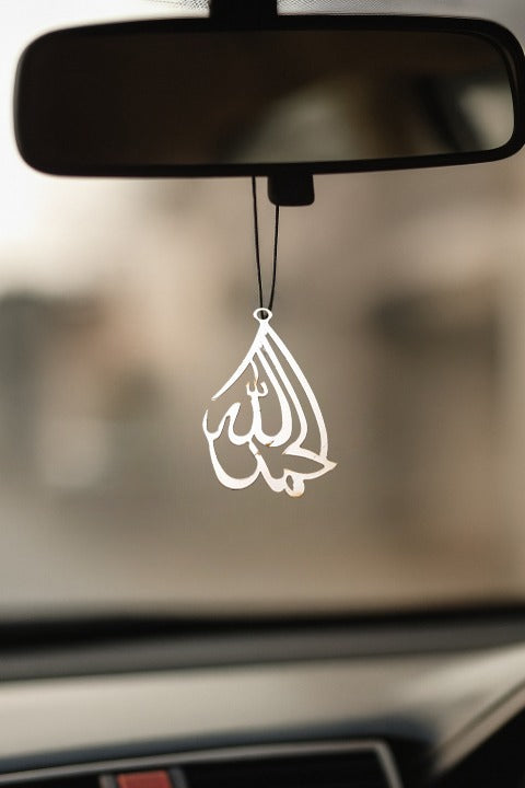 Customized calligraphy car hang