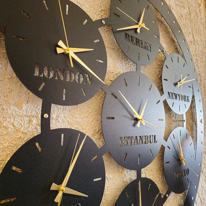 Extra Large Custom Metal Wall Clock, 90cm(35.4") Wall Clock