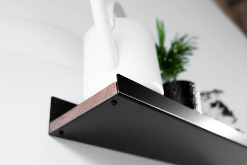 Metal Wooden aesthetic Rack