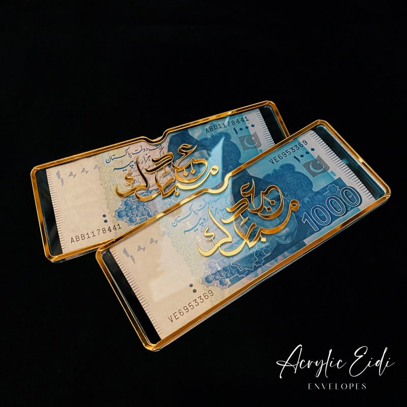 Acrylic Gift Envelope – Elegant Greeting & Money Holder for Special Occasions