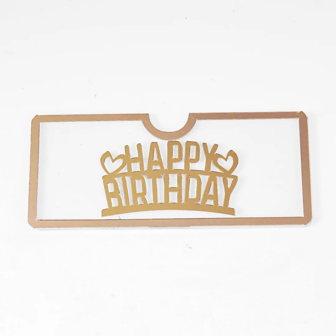 Acrylic Gift Envelope – Elegant Greeting & Money Holder for Special Occasions