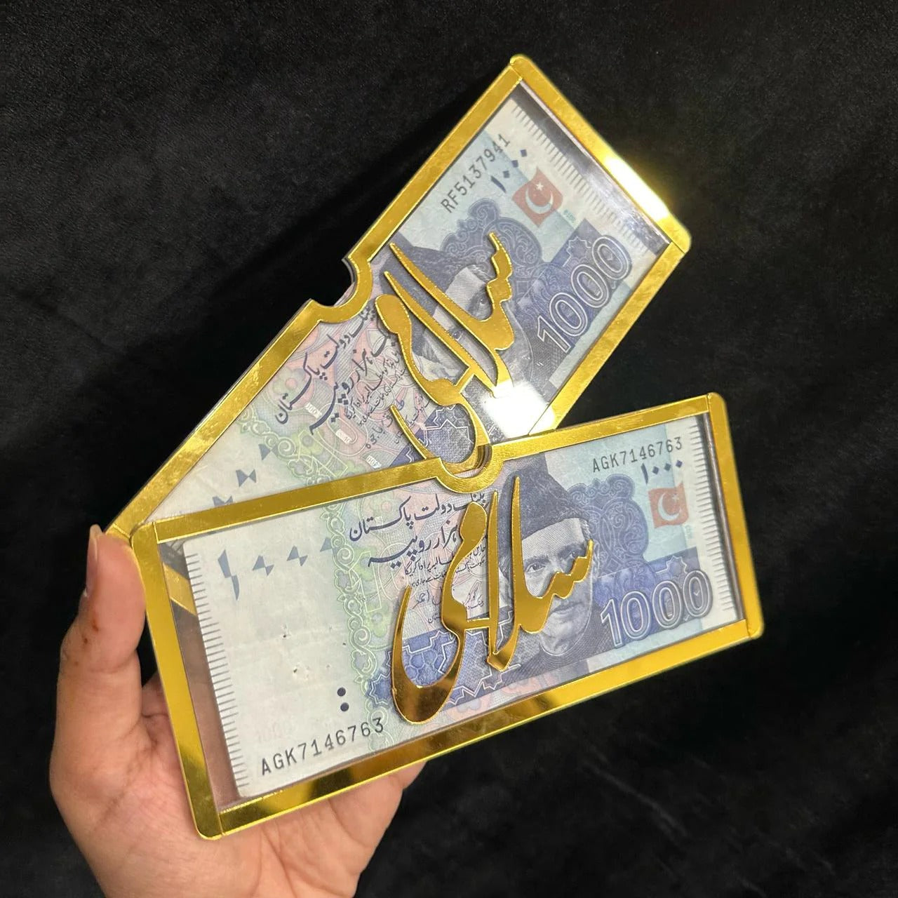 Acrylic Gift Envelope – Elegant Greeting & Money Holder for Special Occasions