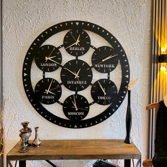 Extra Large Custom Metal Wall Clock, 90cm(35.4") Wall Clock