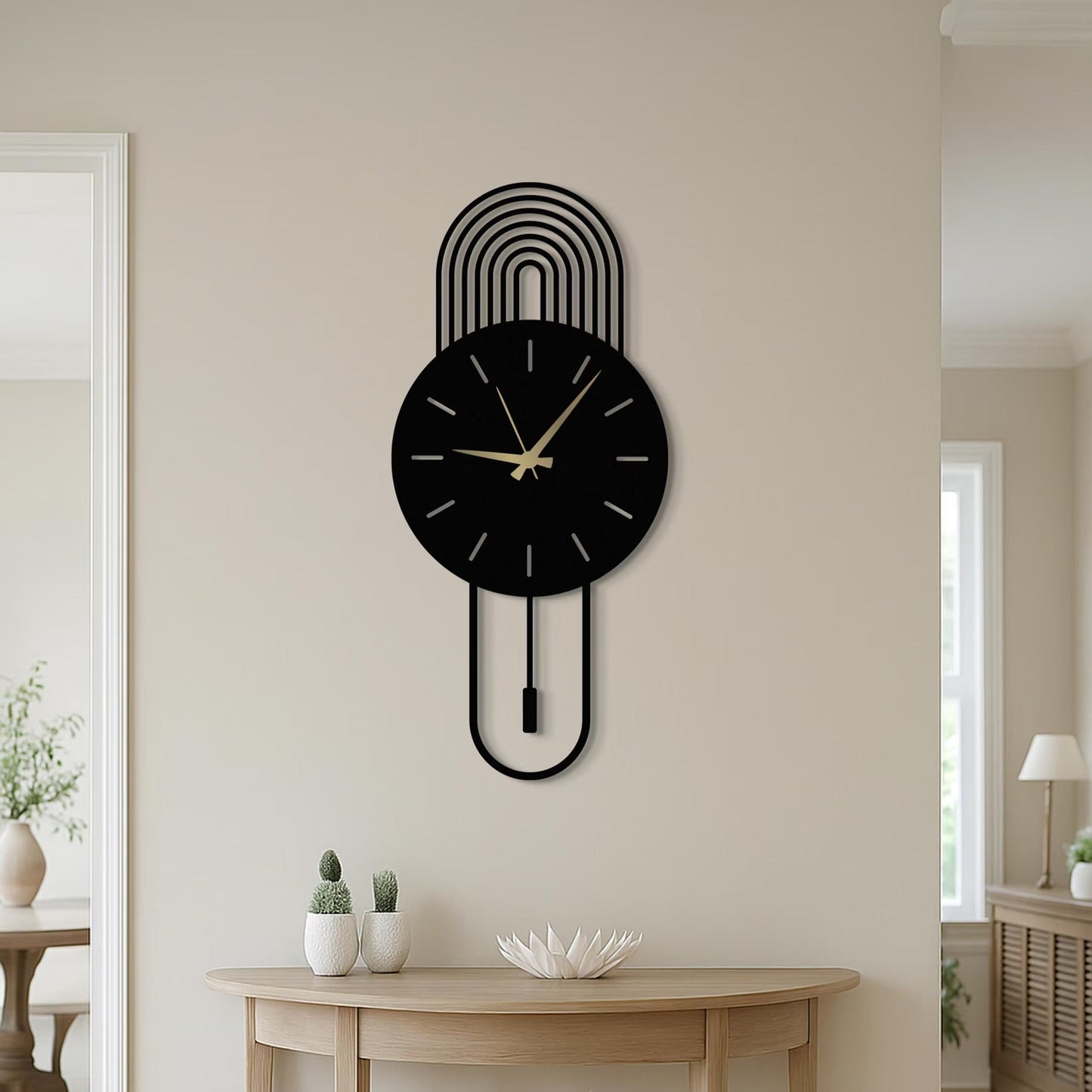 Luxury Wall Clock|Oversized Wall Clock|Metal Wall Clock|Large Wall Clock,