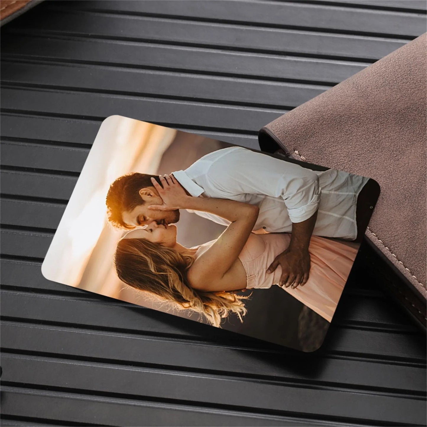 Custom Metal Photo Wallet Card|Personalised Picture Wallet